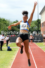 Womens under-20s long jump, 2021 Northern Senior and Under-20s Champs., Leigh. Photo: David T. Hewitson/Sports for All Pics